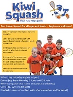 Club Support Kiwi Squash poster - web
