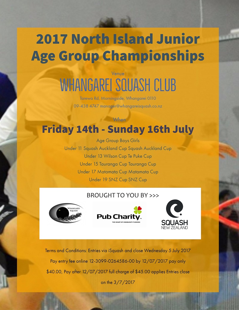 2017 North Island Junior Age Group Championships v2
