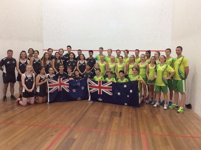 Resized New Zealand and Australian Trans-Tasman Junior Test Series Teams