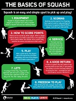 The Basics of Squash Poster