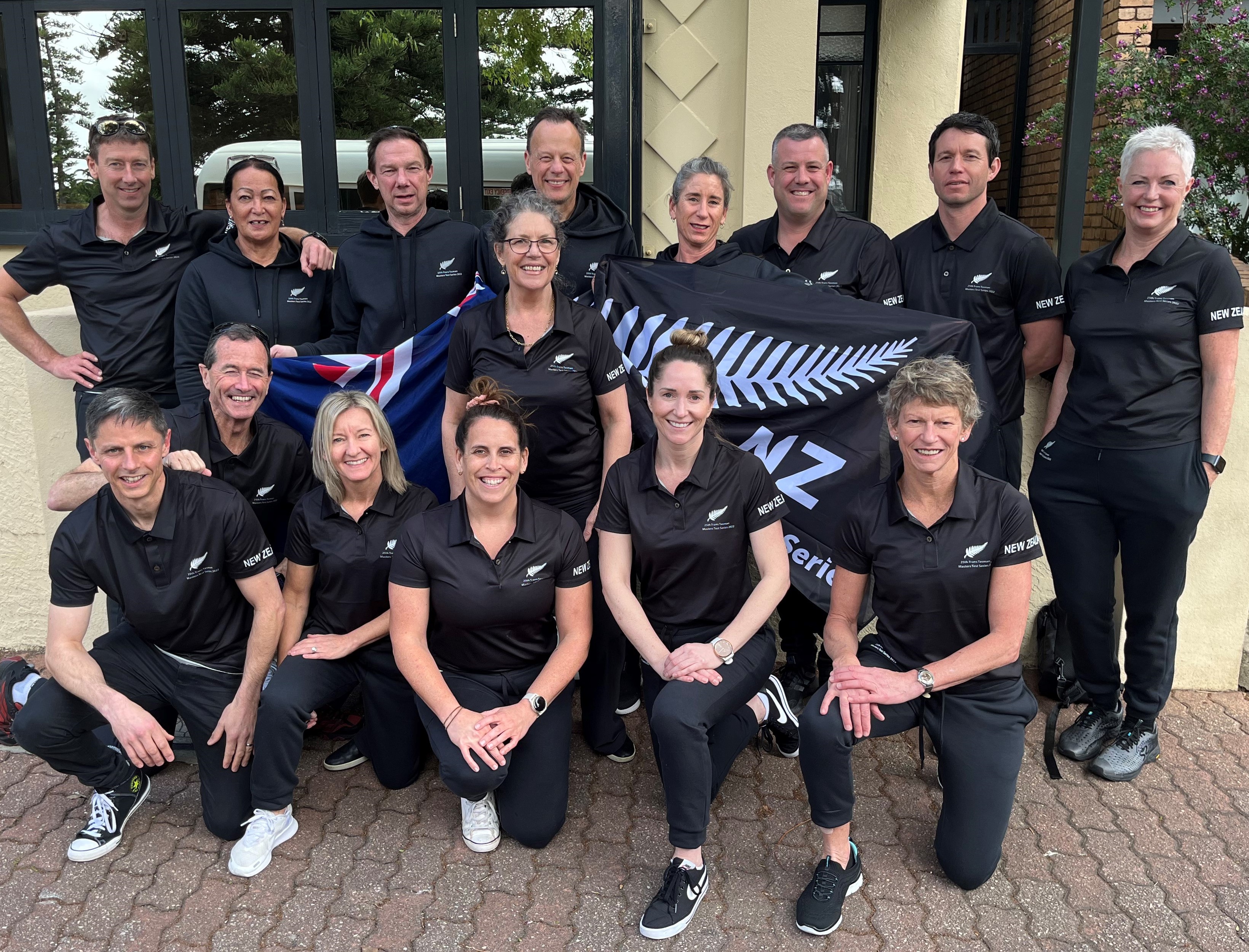 Trans-tasman series masters team 2022